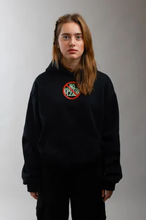 No Photo Please Hoodie-Black
