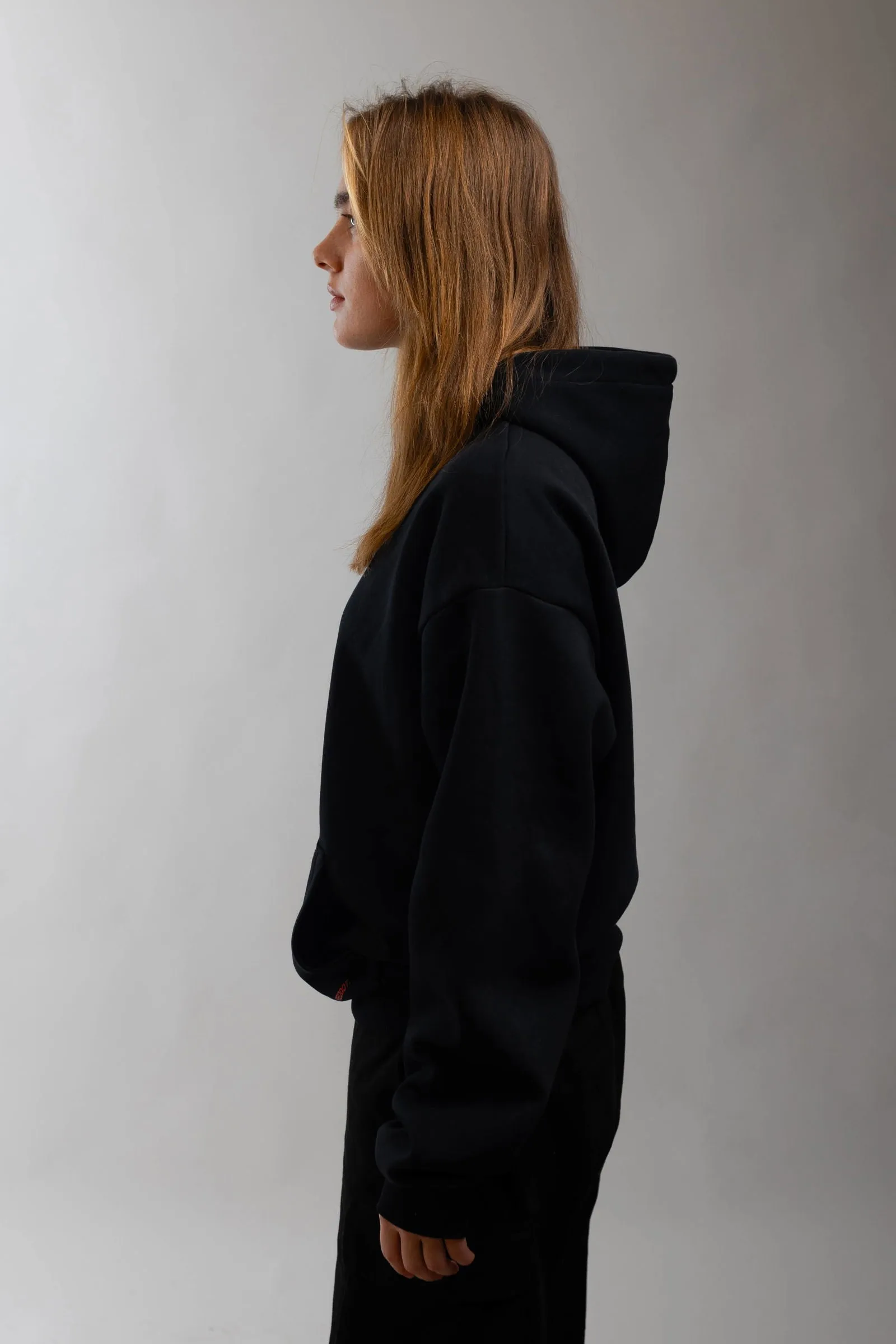 No Photo Please Hoodie-Black