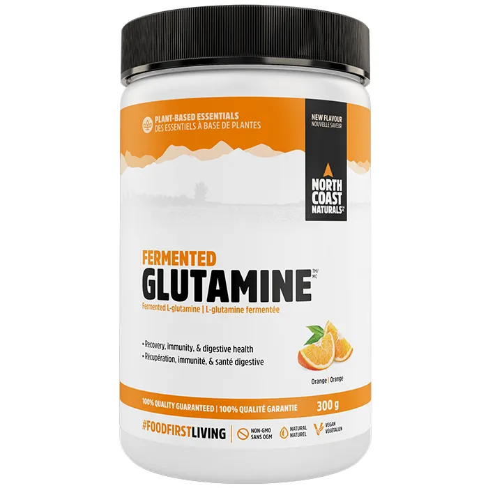 North Coast Naturals Fermented L-Glutamine Powder, 300g CLEARANCE 30% Off Expiry 09/26 Final Sale