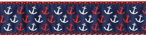 Nylon Web Coastal/Nautical Pet Collars & Leashes