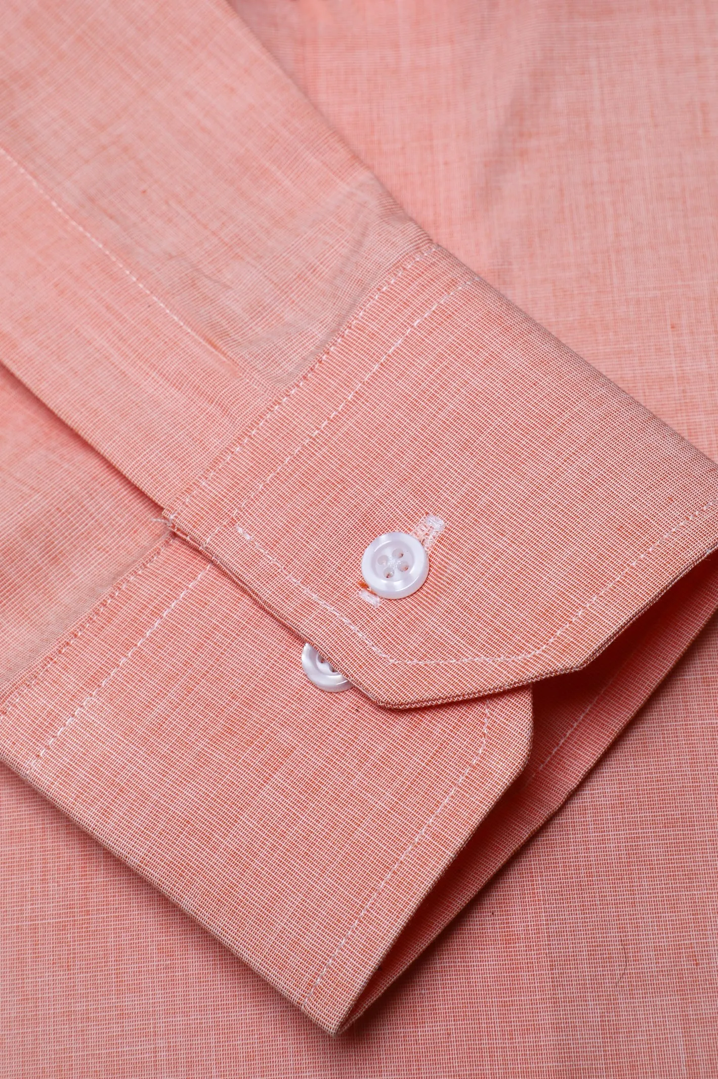 Peach Texture Formal Shirt