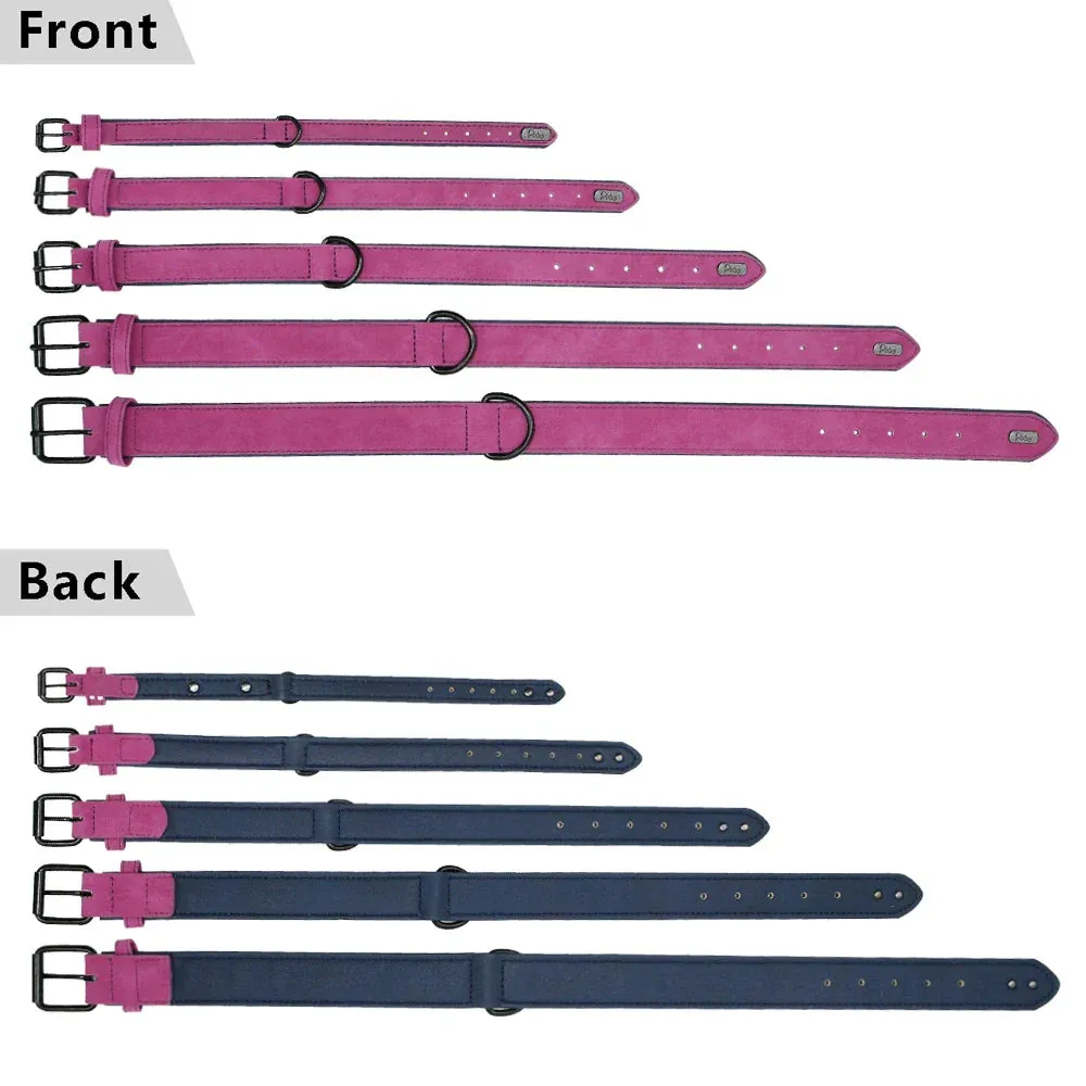 Premium Leather Dog Collar for Large Breeds