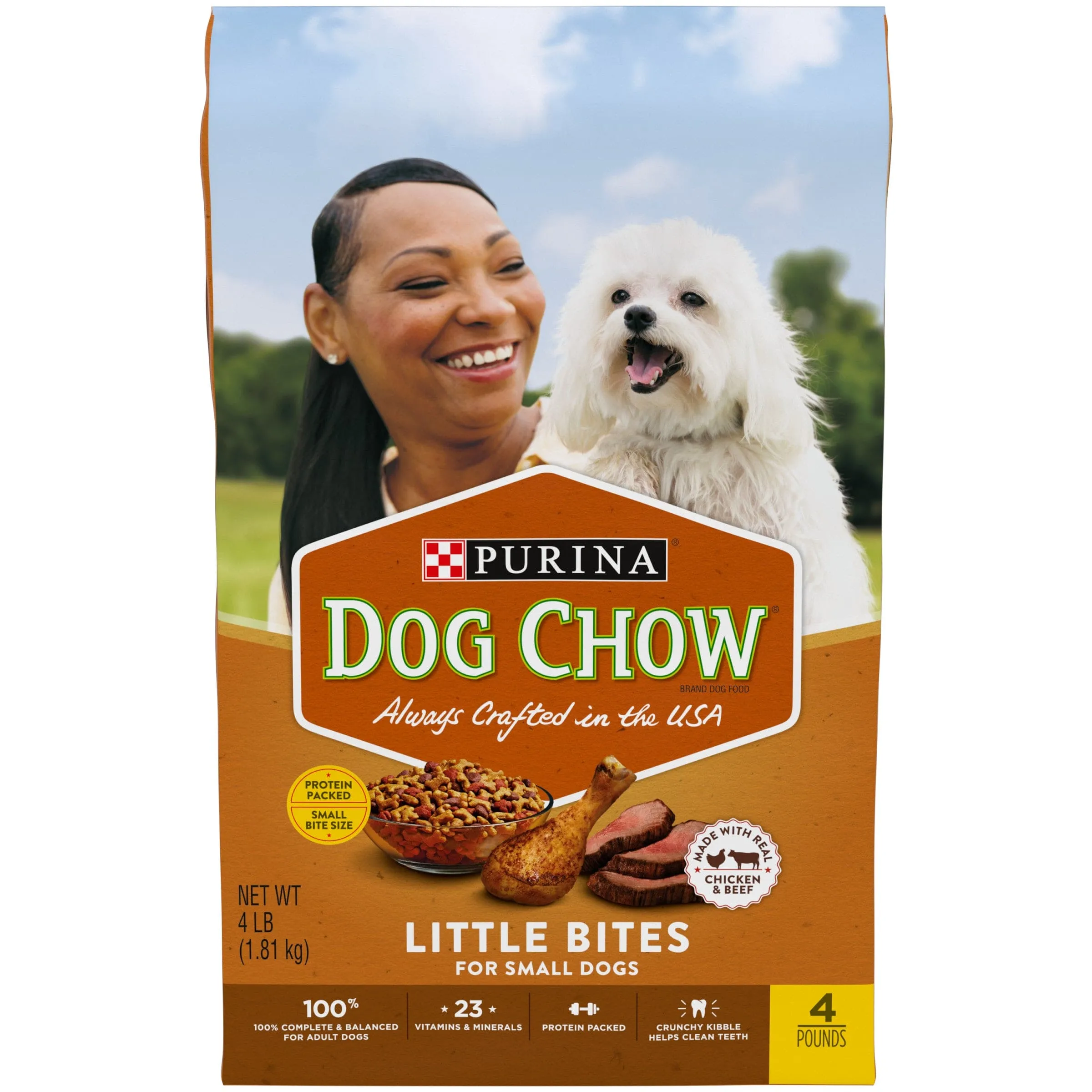 PURINA ONE ADULT DRY DOG FOOD LAMB AND RICE 4LB - POALNR
