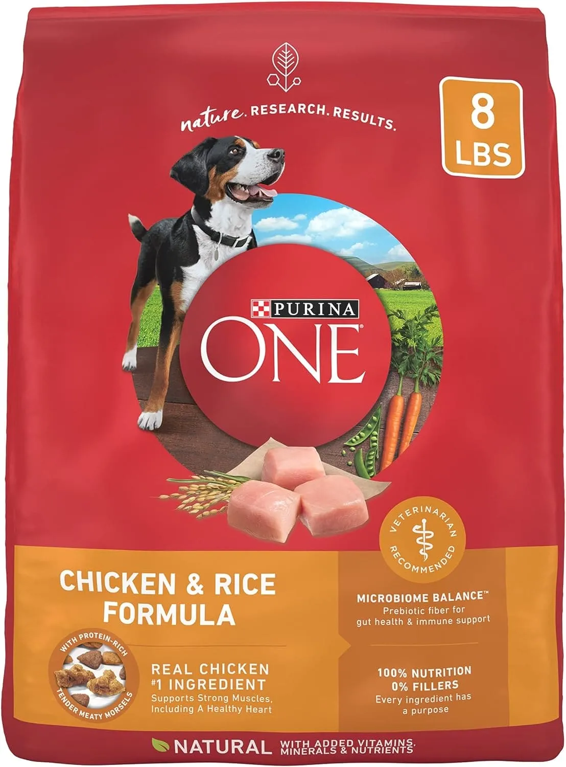 PURINA ONE ADULT DRY DOG FOOD LAMB AND RICE 4LB - POALNR