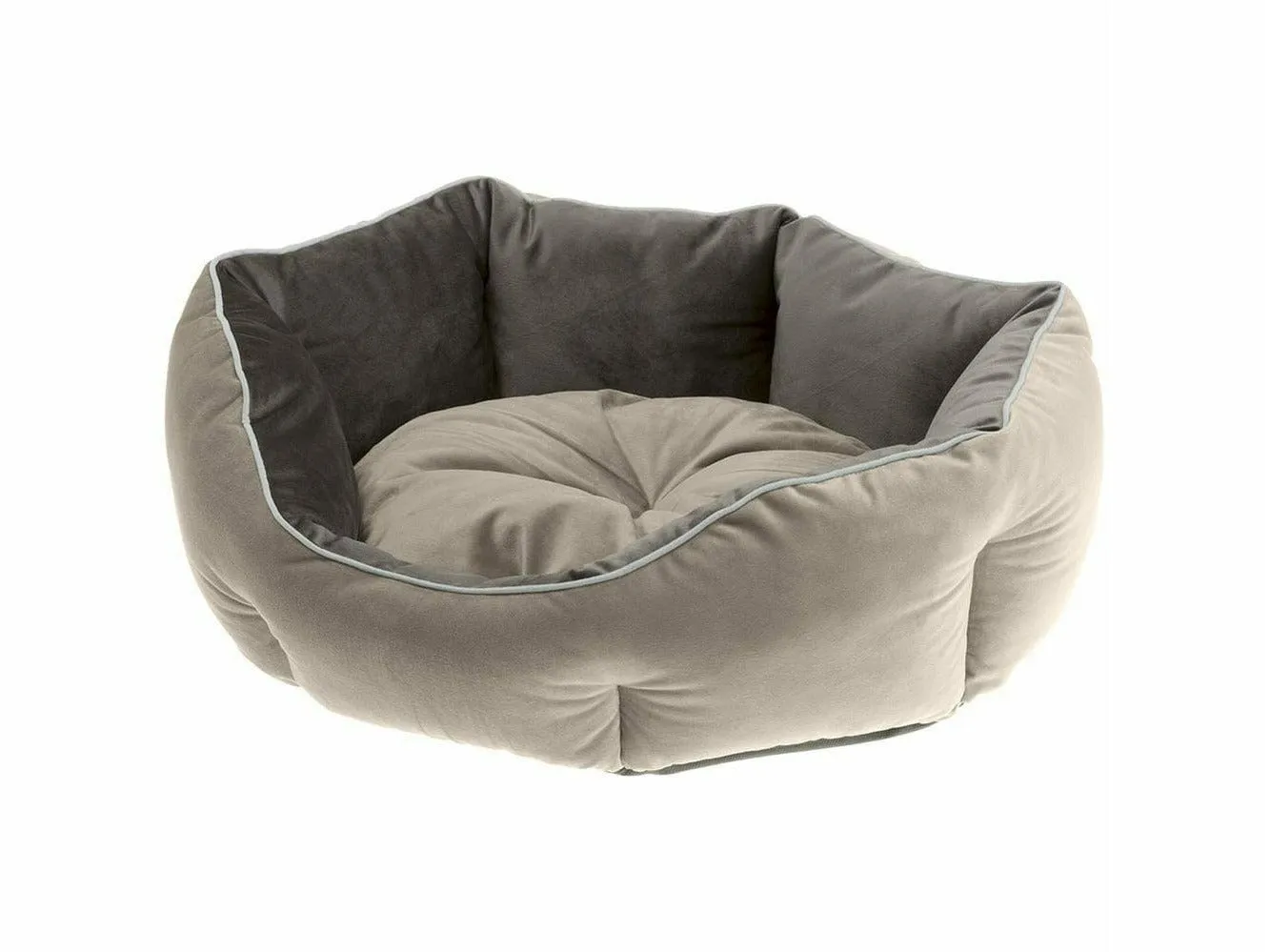 Queen 60 Beige Grey Kennel