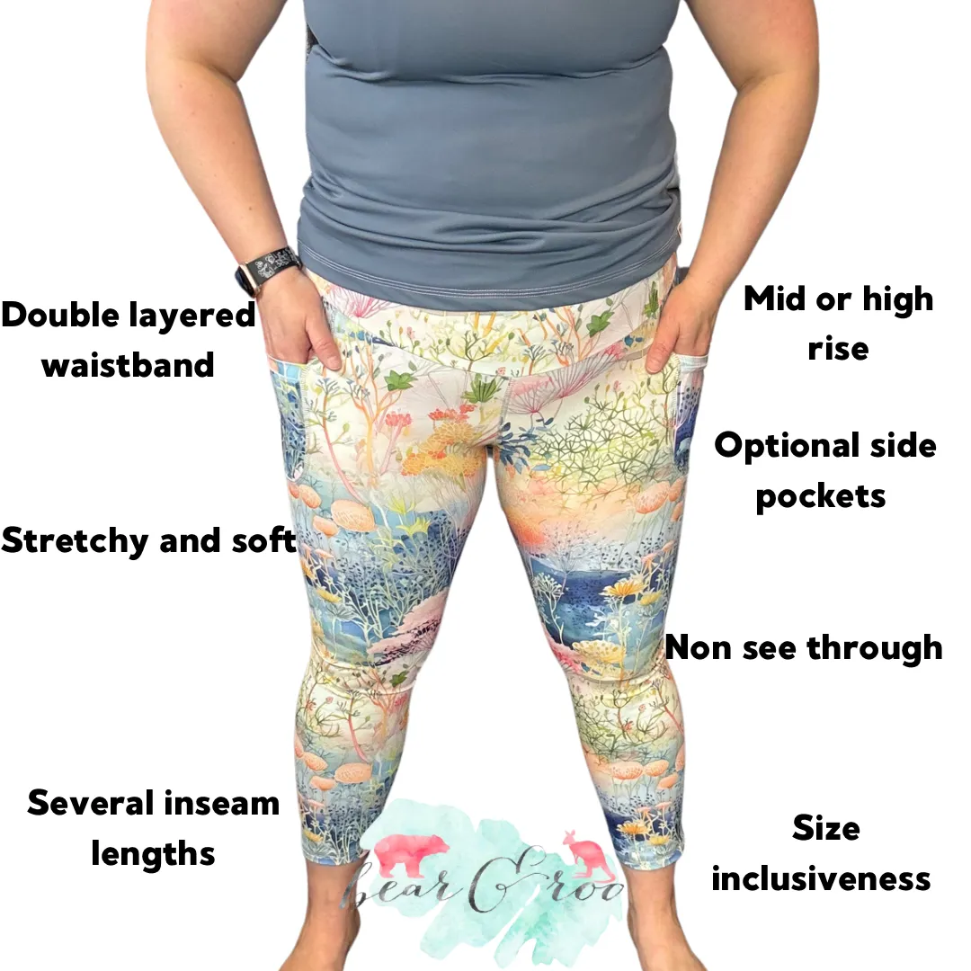 Resolution {length options} Leggings- colour options available