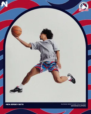 San Diego Clippers x NJS Mesh Shorts