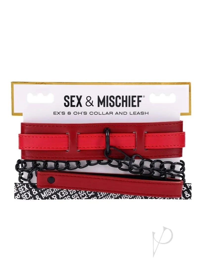Sandm Exs and Ohs Collar And Leash