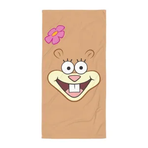 Sandy Big Face Beach Towel