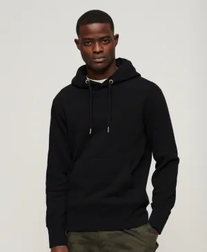 Sportswear Embossed Loose Fit Hoodie - Black