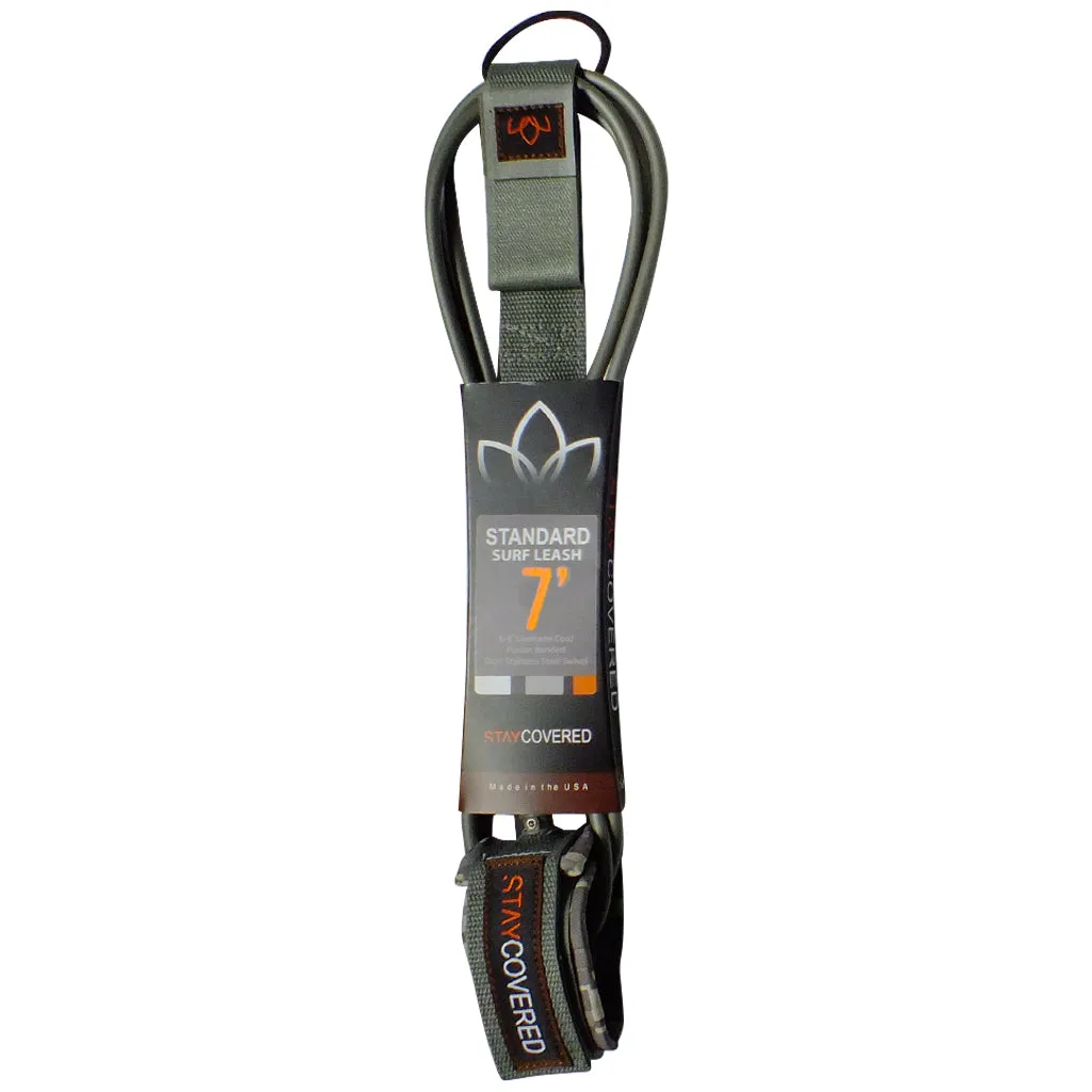 Stay Covered The New Standard Surf Leash - 7 'x 1/4"