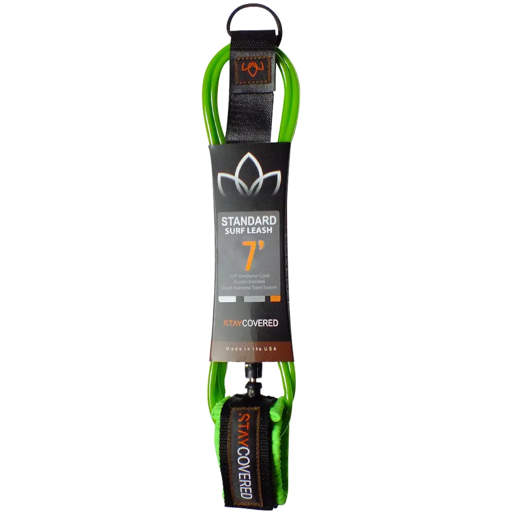 Stay Covered The New Standard Surf Leash - 7 'x 1/4"