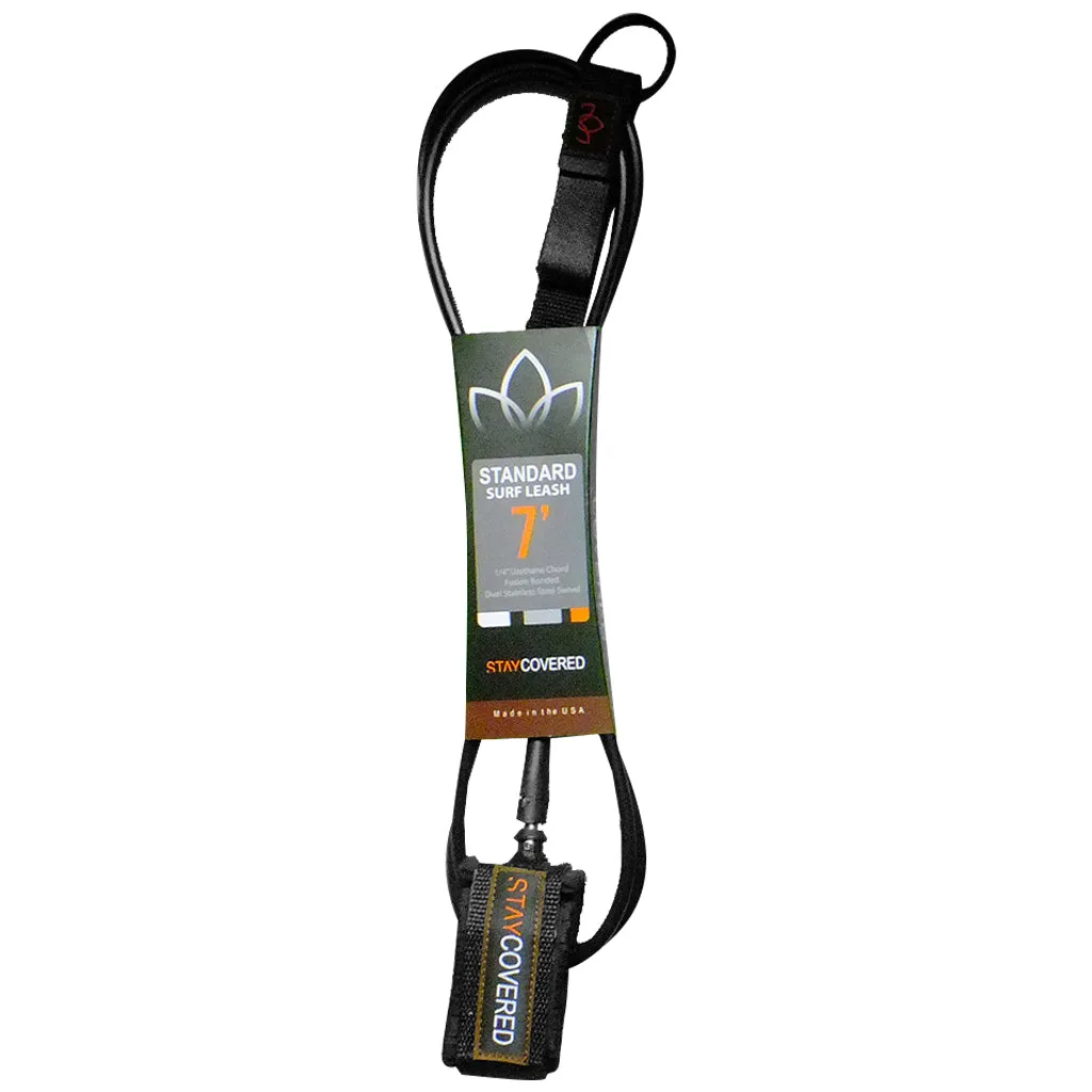 Stay Covered The New Standard Surf Leash - 7 'x 1/4"
