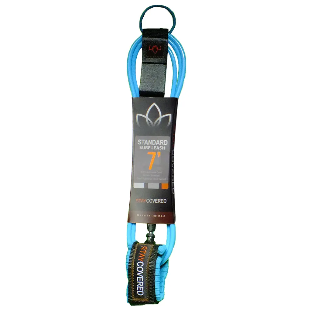 Stay Covered The New Standard Surf Leash - 7 'x 1/4"