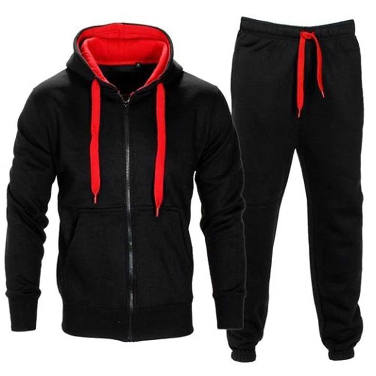 Sweatshirt Sets Slim Look Hip-Hop Europe Hoodies Outerwear
