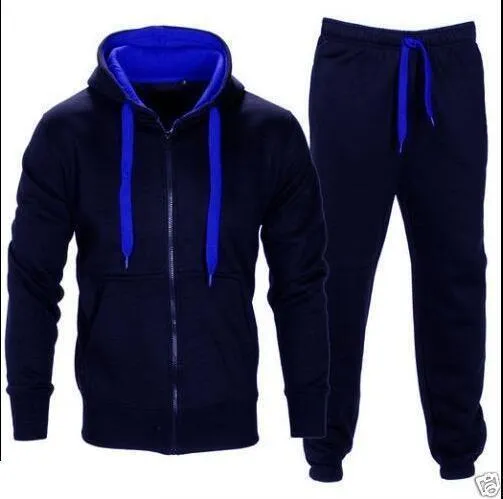 Sweatshirt Sets Slim Look Hip-Hop Europe Hoodies Outerwear