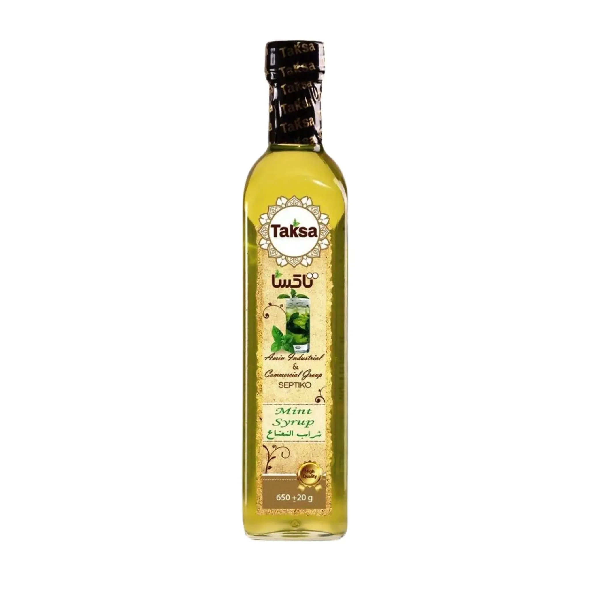 Taksa Mint Syrup - 650gx12 (1 carton)