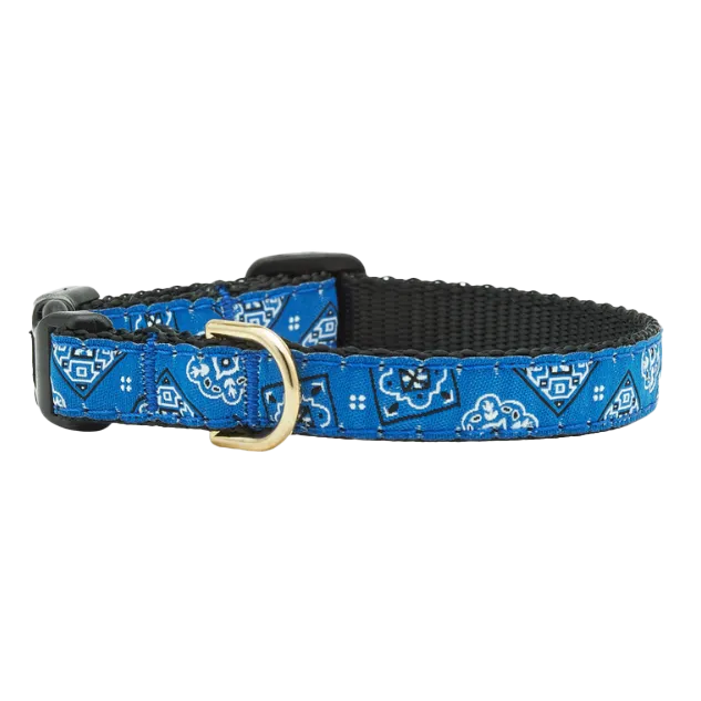 Teacup Collar | Blue Bandana