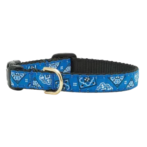 Teacup Collar | Blue Bandana