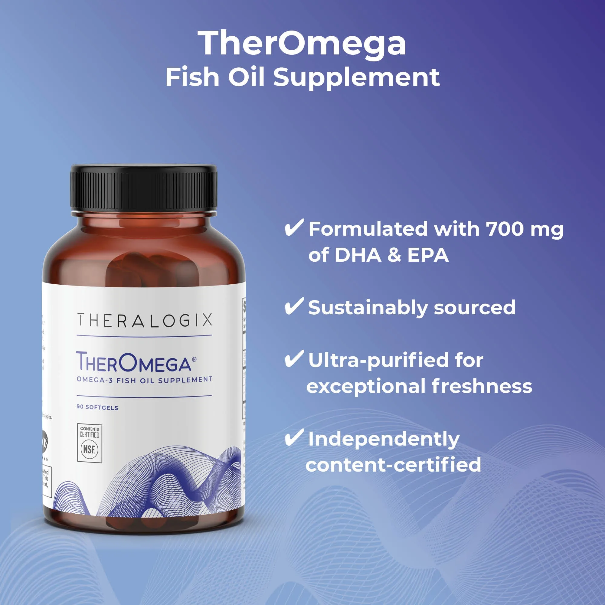 TherOmega® Omega-3 Fish Oil