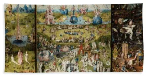 Tribute to Bosch - Bath Towel