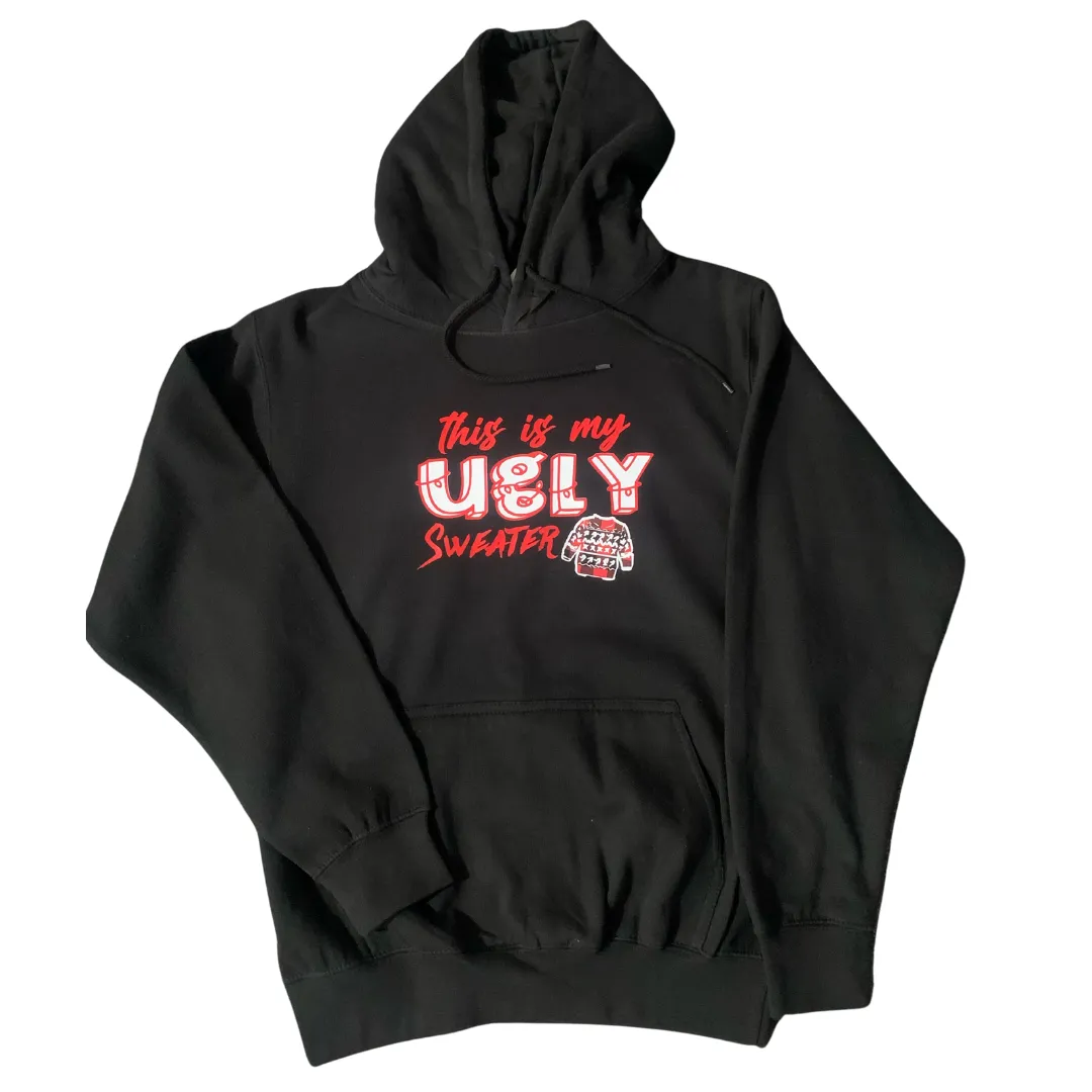 Ugly Christmas Sweater Hoodie & Crew Neck