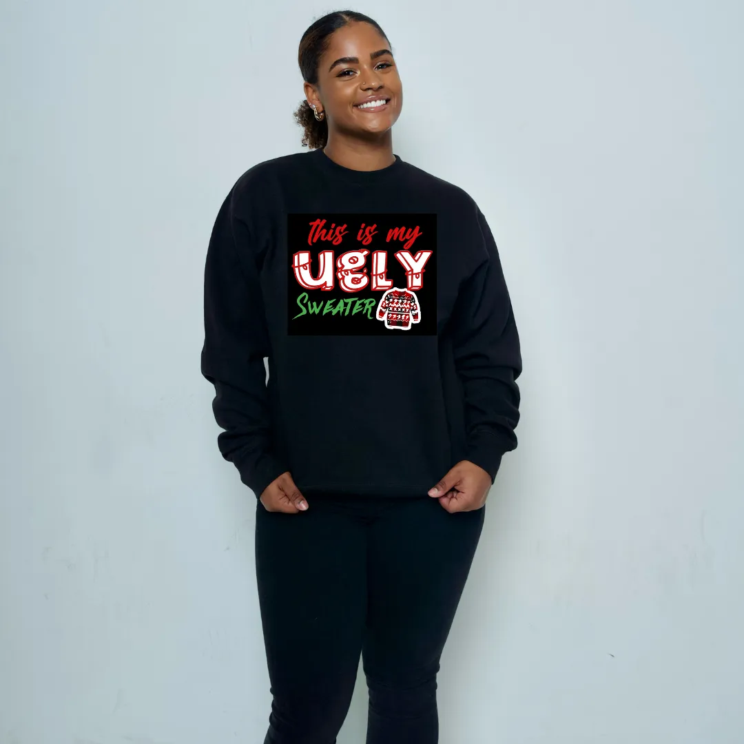 Ugly Christmas Sweater Hoodie & Crew Neck