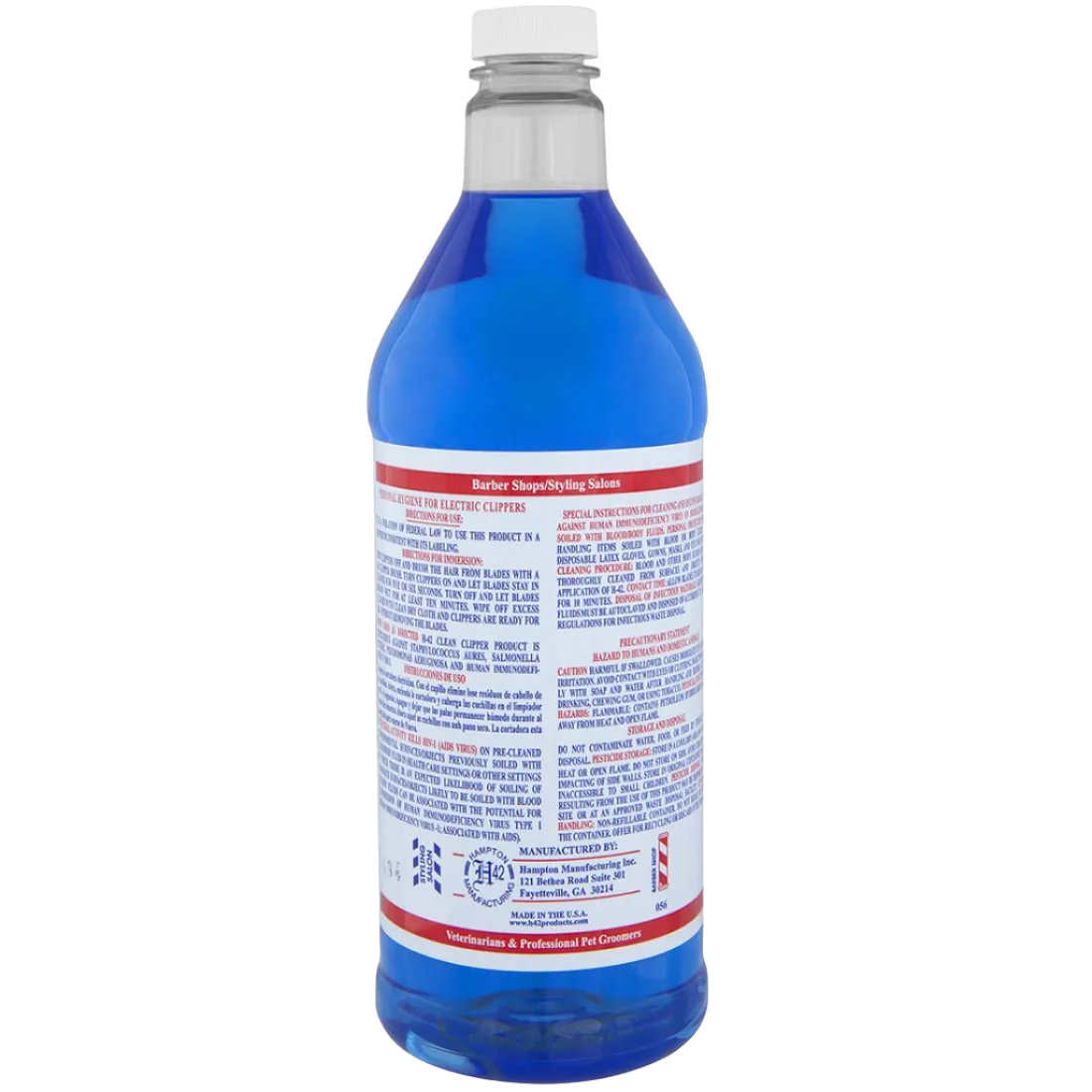 Virucidal Anti-Bacterial Clean Clippers 32 OZ Refill by H-42