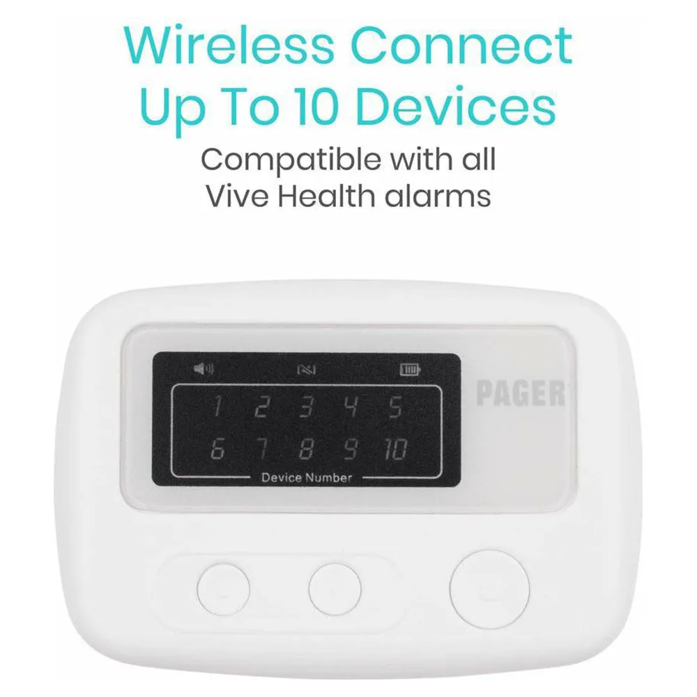 Vive Health Wireless Pager - White
